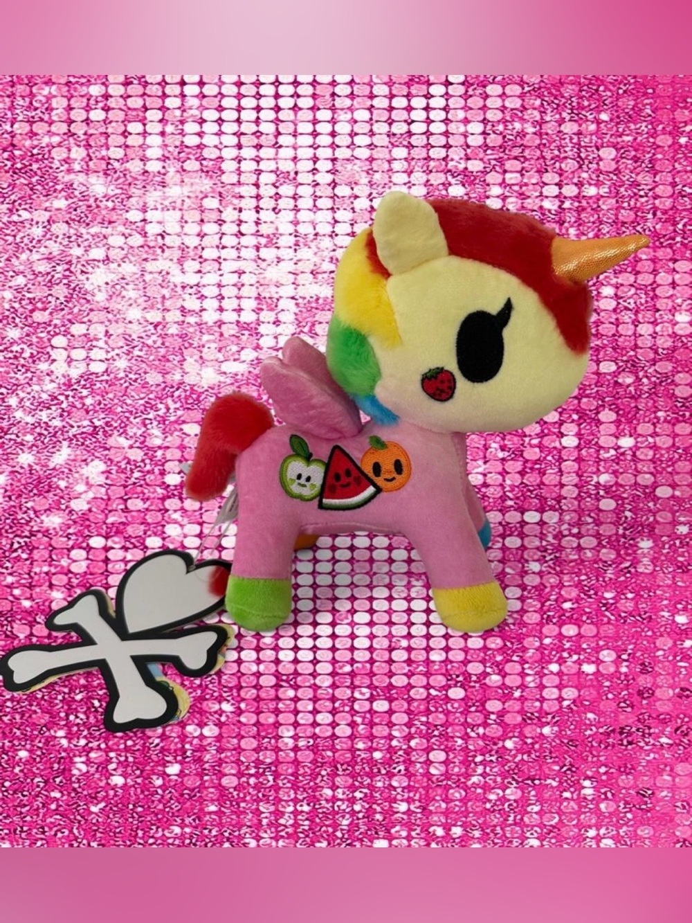 tokidoki Unicorno Fruit Plush 6" w/ tag